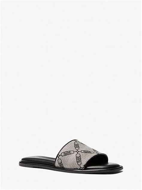 michael kors sliders|michael kors sliders sale.